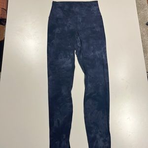 lululemon tie dye aligns 25”